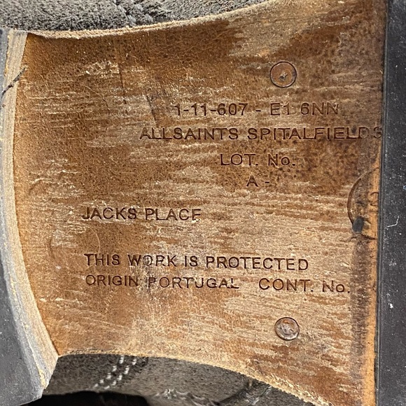 All Saints Suede Boots for Women - Picture 13 of 16